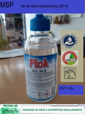 Gel de Mãos Hidroalcool - GEL ALK 250ml